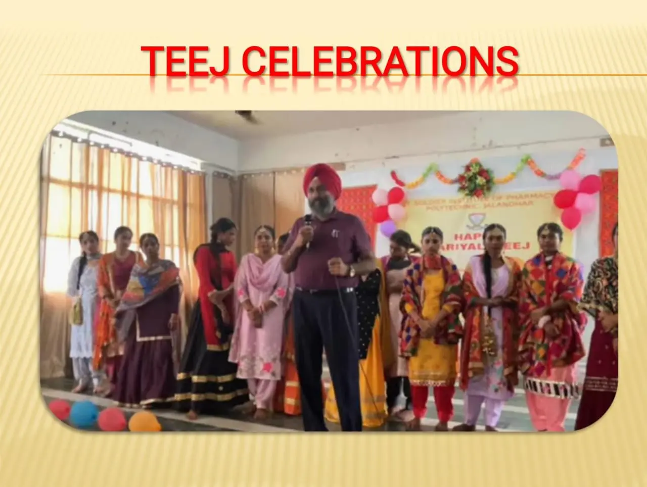 TEEJ CELEBRATION